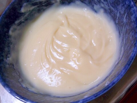 豆乳で簡単カスタードクリーム